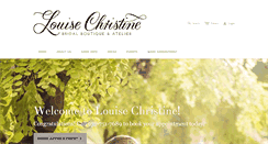 Desktop Screenshot of louisechristine.com